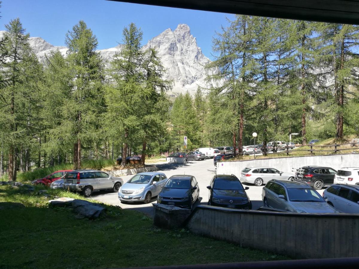 Grazioso Monolocale Vista Cervino Lägenhet Breuil-Cervinia Exteriör bild